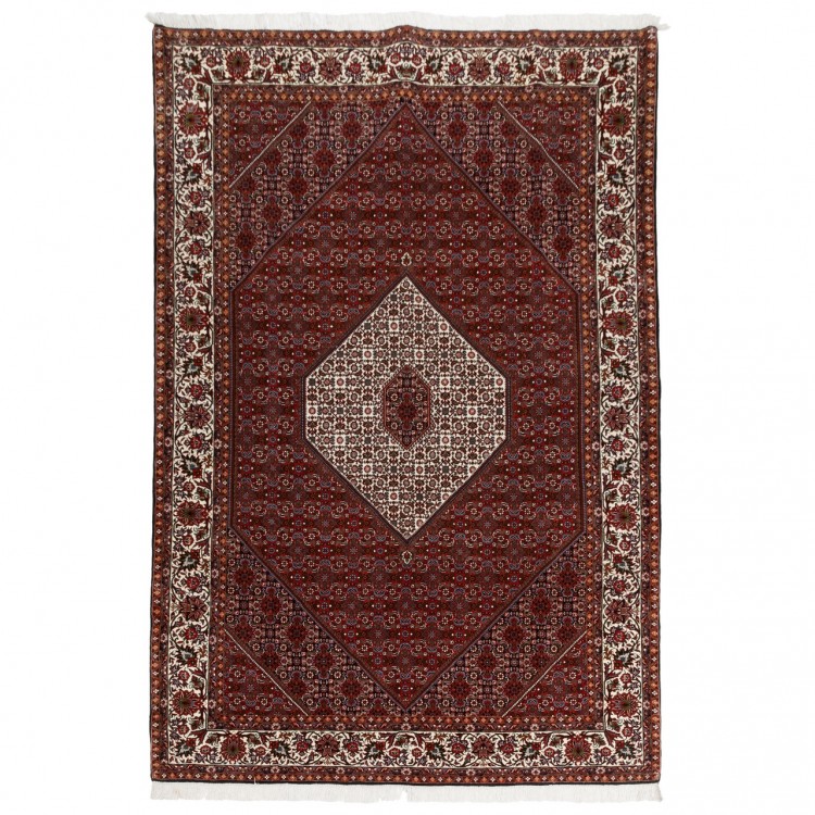 Tappeto persiano Bijar Afshar annodato a mano codice 174591 - 200 × 298