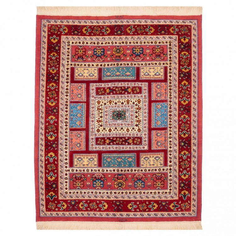 Tapis persan Sirjan fait main Réf ID 174687 - 125 × 152