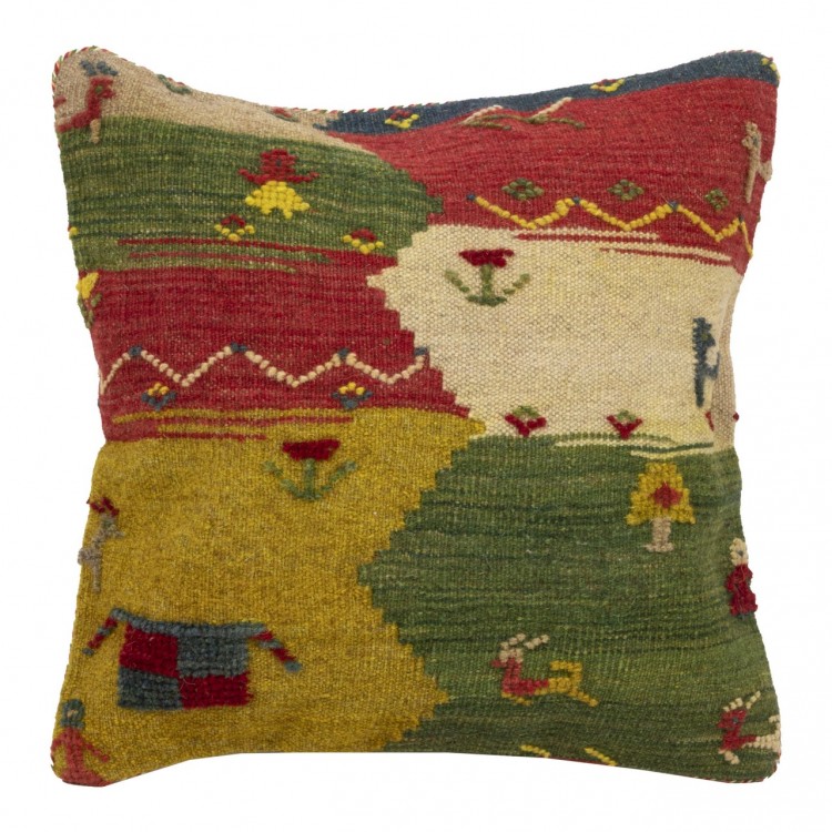 Kilim Gabbeh hecho a mano Cojín Ref 215020