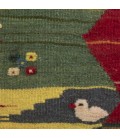 El Yapımı Kilim Gabbeh Yastık Ref 215031