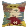 Handmade Kilim Gabbeh Cushion Ref 215034