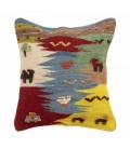 Kilim Gabbeh hecho a mano Cojín Ref 215047