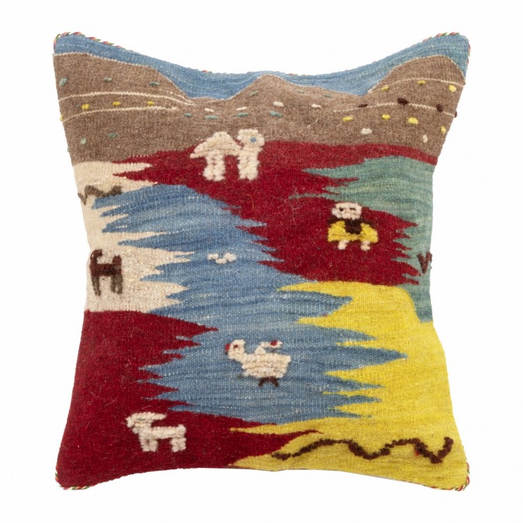 Handmade Kilim Gabbeh Cushion Ref 215058