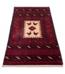 Tapis persan Baluch fait main Réf ID 141103 - 92 × 145