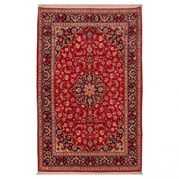 Tapis persan Qom fait main Réf ID 181014 - 141 × 279