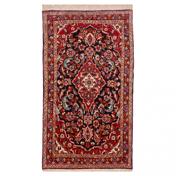 Tapis persan Kashan fait main Réf ID 181042 - 60 × 108