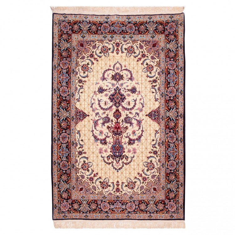 Tapis persan Ispahan fait main Réf ID 181049 - 110 × 169