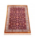 Tappeto persiano Qom annodato a mano codice 181055 - 60 × 79