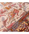 Handgeknüpfter Qom Teppich. Ziffer 181054