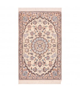 Tapis persan Nain fait main Réf ID 180014 - 65 × 103