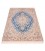Tappeto persiano Nain annodato a mano codice 180037 - 108 × 160
