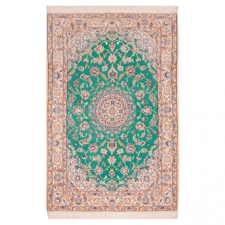 Tapis persan Nain fait main Réf ID 180039 - 111 × 167