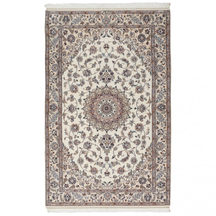 Tapis persan Nain fait main Réf ID 180056 - 133 × 208