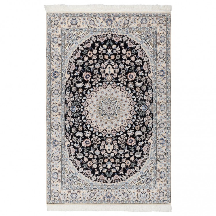 Tapis persan Nain fait main Réf ID 180057 - 131 × 202