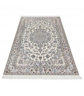 Tapis persan Nain fait main Réf ID 180064 - 130 × 207