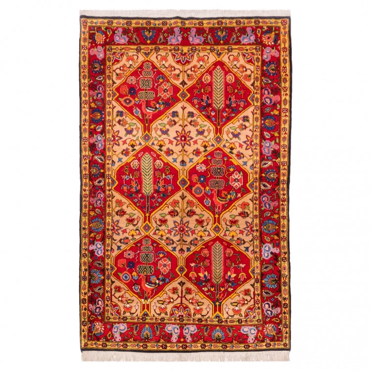 Tapis persan Bakhtiari fait main Réf ID 182011 - 129 × 205