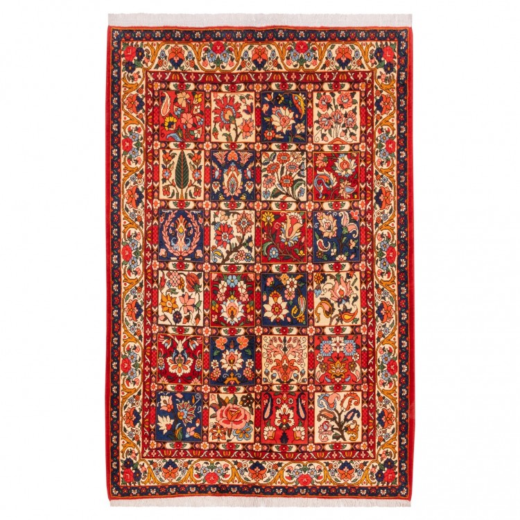 Tapis persan Bakhtiari fait main Réf ID 182022 - 129 × 196