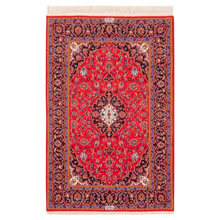 Tapis persan Kashan fait main Réf ID 182030 - 113 × 172