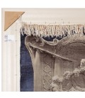 イランの手作り絵画絨毯 タブリーズ 番号 902103