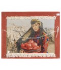 イランの手作り絵画絨毯 タブリーズ 番号 902105