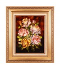 イランの手作り絵画絨毯 タブリーズ 番号 902143