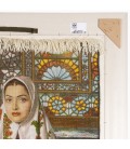 Tabriz Alfombera Persa Tableau Ref 902160