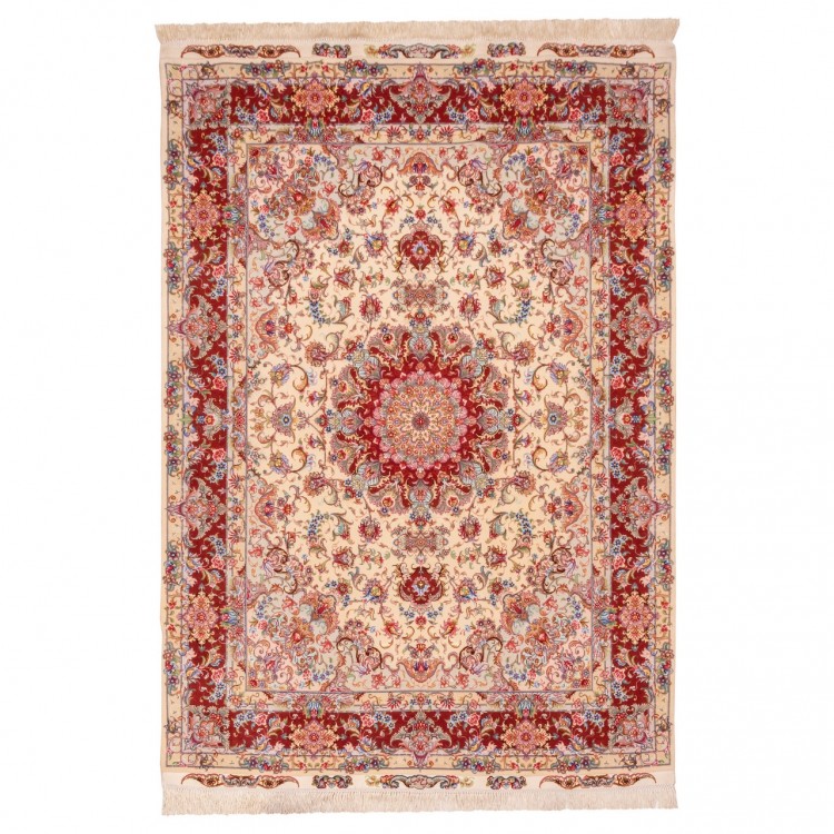 Tapis persan Tabriz fait main Réf ID 172066 - 152 × 208