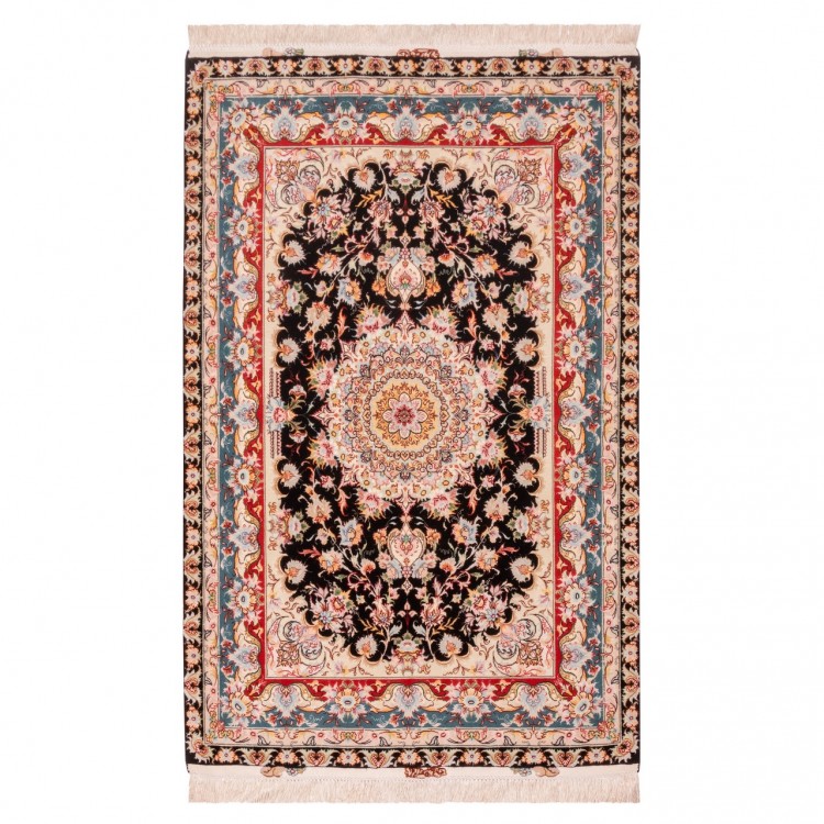 Tappeto persiano Tabriz annodato a mano codice 172085 - 100 × 154