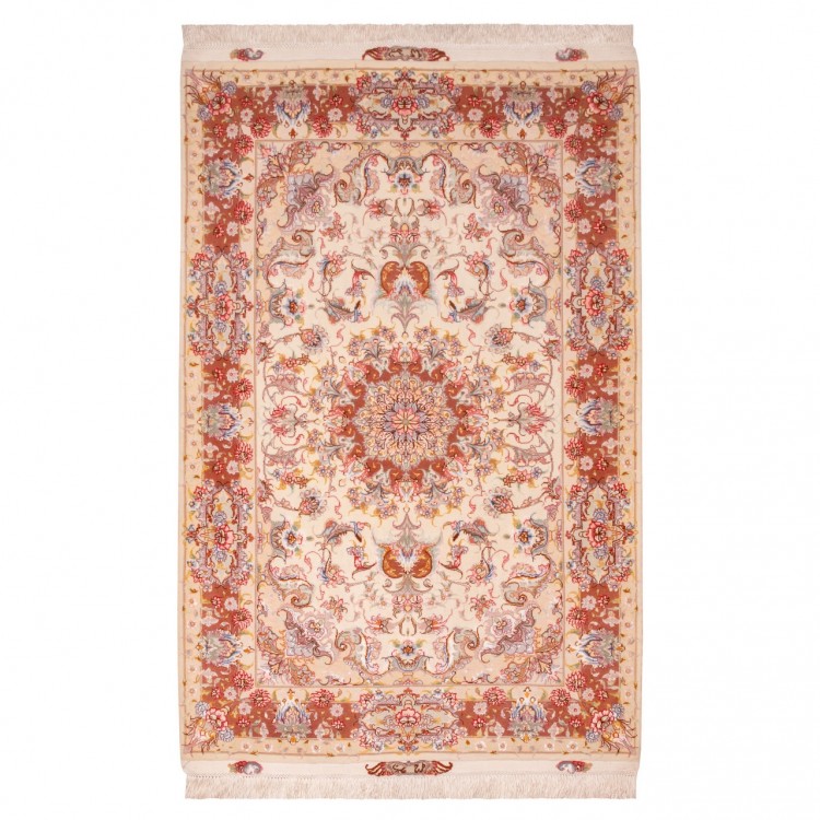 Tappeto persiano Tabriz annodato a mano codice 172089 - 103 × 156