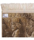 El Dokuma Resimli Halı Tebriz 793063