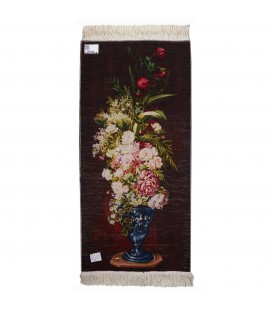 Tableau tapis persan Tabriz fait main Réf ID 793041