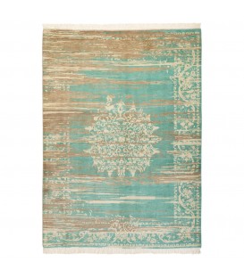 Tapis persan Tabriz fait main Réf ID 701238 - 152 × 210