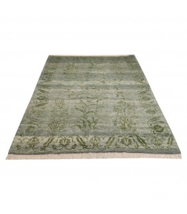 Tappeto persiano Tabriz annodato a mano codice 701253 - 166 × 220