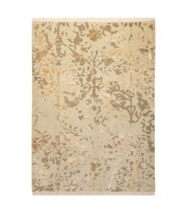 Tappeto persiano Tabriz annodato a mano codice 701257 - 150 × 206