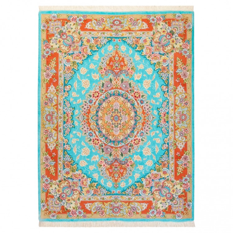 Tapis persan Tabriz fait main Réf ID 701269 - 150 × 210