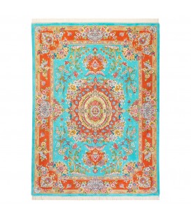 Tapis persan Tabriz fait main Réf ID 701274 - 146 × 204