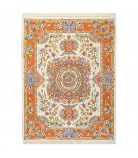 Tapis persan Tabriz fait main Réf ID 701276 - 146 × 208