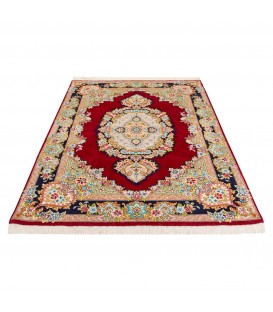 Tapis persan Tabriz fait main Réf ID 701278 - 150 × 208