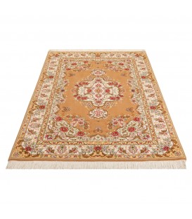 Tapis persan Tabriz fait main Réf ID 701300 - 112 × 164