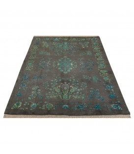 Tappeto persiano Tabriz annodato a mano codice 701240 - 161 × 224