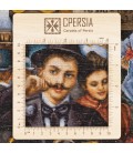 Tappeto persiano Tabriz a disegno pittorico codice 902184
