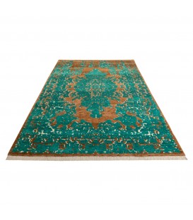 Tapis persan Tabriz fait main Réf ID 701190 - 200 × 299