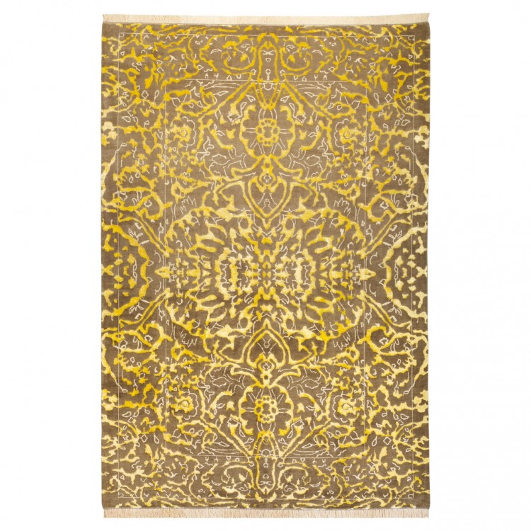 Tapis persan Tabriz fait main Réf ID 701206 - 198 × 295