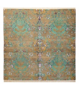 Tapis persan Tabriz fait main Réf ID 701214 - 0 × 0