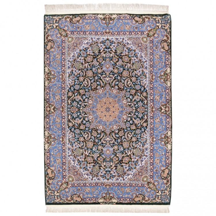 Tappeto persiano Esfahan annodato a mano codice 184002 - 159 × 237