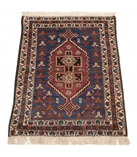 Tapis persan Ispahan fait main Réf ID 184027 - 52 × 72