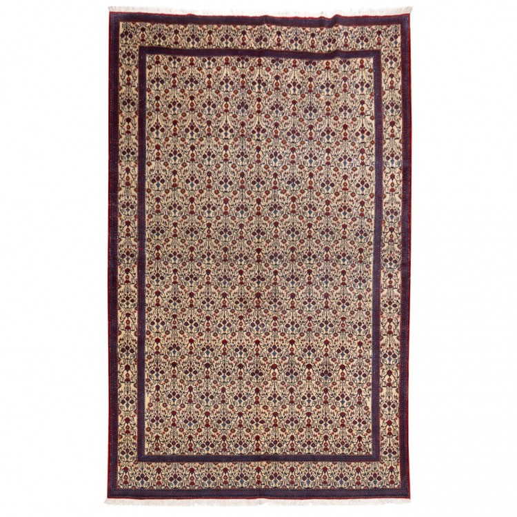 Tapis persan Varamin fait main Réf ID 184038 - 204 × 315