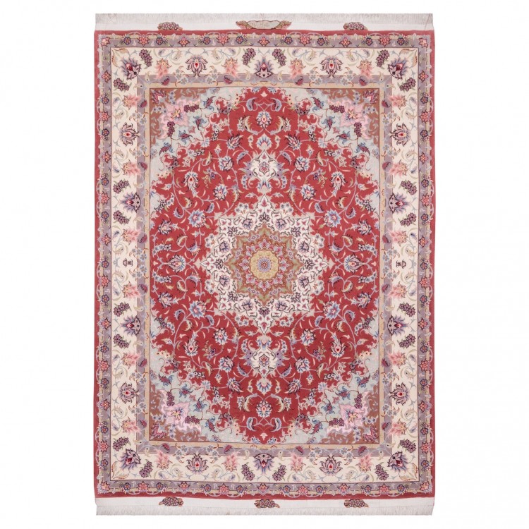 Tapis persan Tabriz fait main Réf ID 183024 - 151 × 208