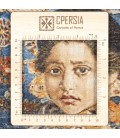 イランの手作り絵画絨毯 タブリーズ 番号 913001