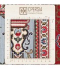 Tappeto persiano Qom annodato a mano codice 183076 - 108 × 154